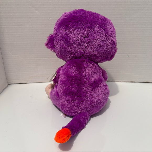 TY BEANIE BOOS - GRAPES the 10” the purple MONKEY - Picture 7 of 9